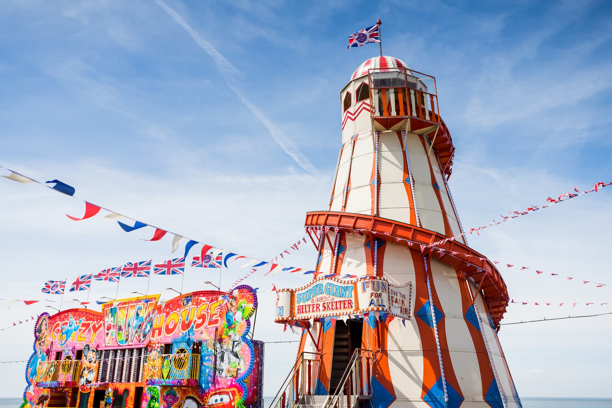 Helter Skelter at Hunstanton fairground
